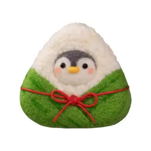羊毛氈戳戳樂diy材料包手工制作端午禮物掛件玩偶娃娃粽子小企鵝