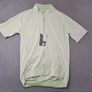 Rapha Men’s Core Lightweight Cycling Jersey Size Large Lime Green Full Zip