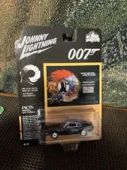 1987 Aston Martin V8 Dark Gray James Bond 1/64 Johnny Lightning Car Toy