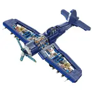 Attack Airplane Model Building Block Set