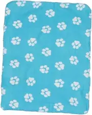 SEWOART Pet Bed Blanket Double-Sided Fleece Comfortable Dog Cat Animal Blanket Light Paws