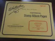 "WHITEACE" STAMP ALBUM PAGES U.S. BOOKLET PANES SUPPLEMENT #BP-15 FREE SHP.