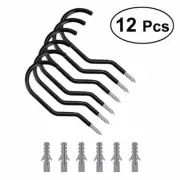 6Pcs Ceiling Mount Bicycle space saving hanger hook Wall Mount Bike Hook Bike