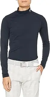 PEARLY GATES(パーリーゲイツ) Parly Gates 053-3166201 Men's Long Sleeve High Neck Shirt (UV Protection, Absorbent, Quick Drying, Antibacterial, Odor-Resistant, Golf Inner Wear