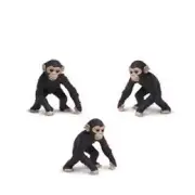 Toy Chimp Set/3 Game Pcs SL349722 Micro-mini Doll House Shoppe Miniature