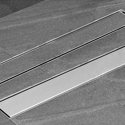 900MM*70MM Smart Waste Floor Drain Tile Inserted Grate Shower Bathroom Laundry