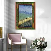 Paint by Numbers for Adults Van Gogh " Bridge in The Rain (After Hiroshige)" Adults Paint Kits Canvas Gifts Arts Crafts for Home Decor