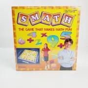 NEW Math Board Game - SMath - 2 Levels of Play Educational SEALED Age 6+