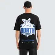 [Nena and Pasadena AFL] North Melbourne Kangaroos AFL Season Tee Jet Black