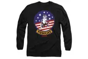 Top Gun Unisex Adult Tomcat Sigil T-Shirt (Black) - UTTV10980