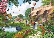 Gibsons - Lakeside Cottage Puzzle 500pc