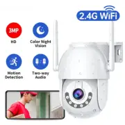 3MP PTZ IP Camera Wireless Home Security Auto Tracking WiFi Security Camera