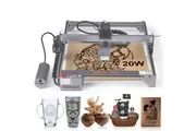 VEVOR Laser Engraver Laser Engraving Machine 20W Compressed Spot Eye Protection