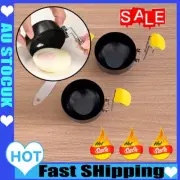 Egg Poacher Pan Foldable Ear Hanging Non-stick Egg Cooker Stainless Steel IW