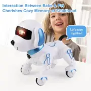 Rc Smart Pet Dog Sing Stunt Dog Remote Control Robot Dog Electronic Pet UK Stock