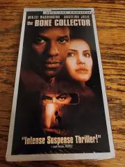 The Bone Collector 2000 VHS Special Edition) Denzel Washington Angelina Jolie