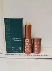 Crabtree & Evelyn Buff+ Smooth LIP EXFOLATOR .12 Oz New Boxed