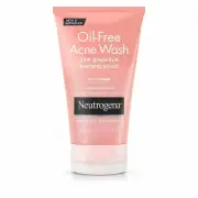 Neutrogena Acne Wash Oil Free Pink Grapefruit Foaming Scrub Fresh Clean 4.2 oz