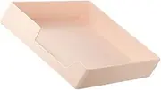 HOODANCOS 1Pc Lightweight Document Storage Box File Organizer for Desk for Magazines Certificates and Papers Practical Desktop Holder Pink for Efficient File