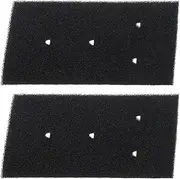 EMSea 2Pcs Foam Sponge Filters Replacement 481010716911 8015250474909 Compatible with Whirlpool Filters Heat Pump Dryer Filter 230x115x 14mm