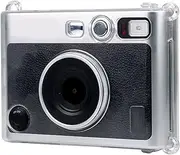 Clear Fujifilm Mini EVO Case With Removable Shoulder Strap - Crystal Hard PVC Protective Cover, Portable Carrying Case for Mini EVO Camera