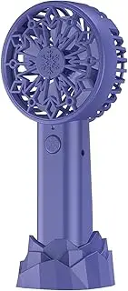 Portable Handheld Fan - USB Powerful Adjustable Camping Fan - Personal Cooling Device for Daily Commuting Car Travel Beach Trips Camping Indoor Classroom Offices