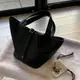 [二手] Hermès Picotin Lock 22cm MM手提水桶包（黑色）