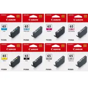 Canon PIXMA CLI-65 Ink Cartridges 8 Inks Whole Set for PRO-200 Printer Genuine Original