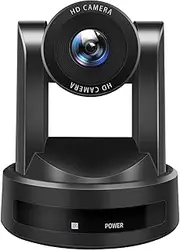 WERPOWER ROCWARE PTZ Camera with USB Outputs,10X Optical Zoom,Live Streaming Camera for Broadcast,Conference,Events,Church and Scho.