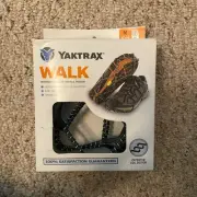 Yaktrax Walker Traction Cleats for Snow and Ice Black Medium NEW!