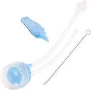 Kisangel Nasal Set Snot Cleaner for Congestion Relief Reusable Nose Sucker for Small Babies