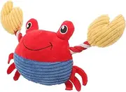 Dog Molar Squeaky Crab for Small Dogs Safe Fun Puppy Chewing for Interactive Play