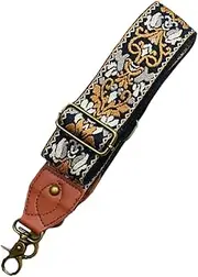 [EXAOMBLE] Adjustable Wide Shoulder Bag Strap for Handbag Replacement Chic Design for Crossbody Handbags DIY Your Own Style with Easy Attach Buckles