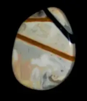 Sobral Terra Namibia Lagrima D'or Marbled Artist Made Statement Ring Size 7.5