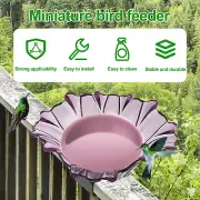 Hummingbird Feeder Plastic Bird Feeder Wide Mouth Wild Bird Feeder with maUCP