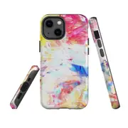 For Apple iPhone 13 mini Case, Armour Back Cover, Abstract Pattern