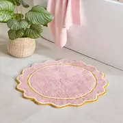 Ella Scalloped Bath Mat [HABBELLAW25]