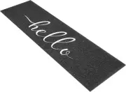 Hello Door Mat for Steps - Non Slip Stair Treads Outdoor - 35" X 10" Welcome