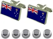 [Select Gifts] Shirt Dress Studs Victoria Flag Cufflinks