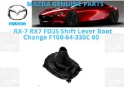 MAZDA Genuine RX-7 RX7 FD3S Shift Lever Boot Change F100-64-330C 00 New