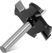 CNC Spoilboard Surfacing Router Bit, Slab Flattening Router Bit, Four Flute T Slot Milling Cutter, Multi Function Slab Flattening Router Tool.(Masons' Levels, Beekeeping Hive Kits, Taper Pin Reamers)