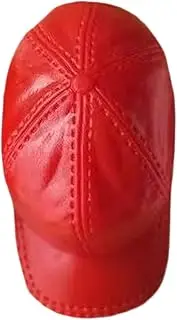 Guohetuk 1/6 Scale Action Figure Hat Fashion Dress Up Rustber Realistic Baseball Cap Mini for 12 '' Female Doll Accessories, Red