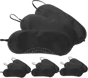 12pcs Eye Night King Blindfold Party Game Eye Bulk Eye Masks Eye Bulk Portable Eye Cover Board Game Eye Blind Folds for Game Black