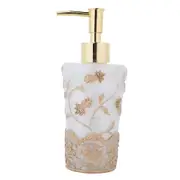 High Grade Style Bathroom Home Hotel Soap Squeeze Bottle Lotion Shampoo Container（Gold）