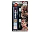 AMC's The Walking Dead Water Based Makeup Kit 6 Colors 2 Sponges 1 Brush Zombie