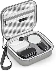 Alleshelfer Camera Bag, Camera Storage Bag, Mini Protective Case, Camera Bag, Bag Compatible with Action Camera Accessories, Gray, Protective case