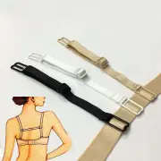 Women Non-slip Elastic Adjustable Band Bra Strap Holder Strap Racer Back Clip