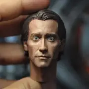1:6 Nightcrawler Jake Gyllenhaal Head Carved For 12" Male Action Figure Body Toy