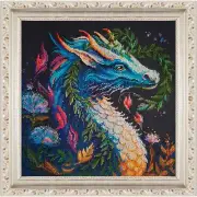 RTO Guardian of Magical Forest-Kit & Frame Counted Cross-Stitch
