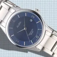 在飛比找momo購物網優惠-【ALBA】雅柏手錶 湛藍簡約都會風情女錶/AH7L77X1